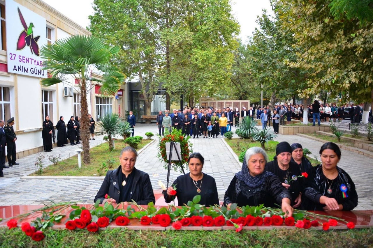 Anım Günü Ağstafada silsilə tədbirlərlə qeyd olunub - FOTOLAR
